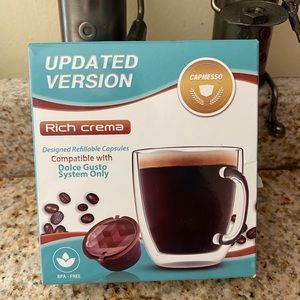 Capmesso refillable capsules